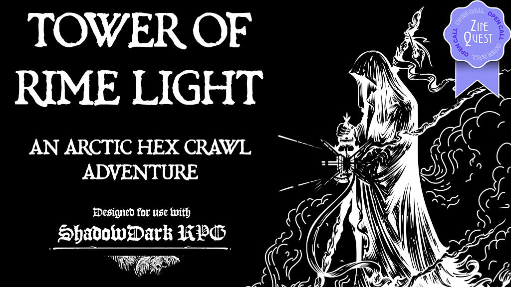 Tower of Rime Light Banner Tower of Rime Light. Zine Quest 2026